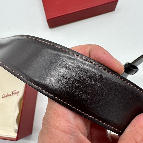 Brand New Salvatore Ferragamo Men’s Belt with certificate - Picture 6 of 8